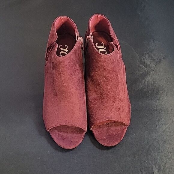 JOURNEE COLLECTION CUT-OUT OPEN TOE WOMEN'S WEDGE HEELS SHOES - Picture 4 of 16